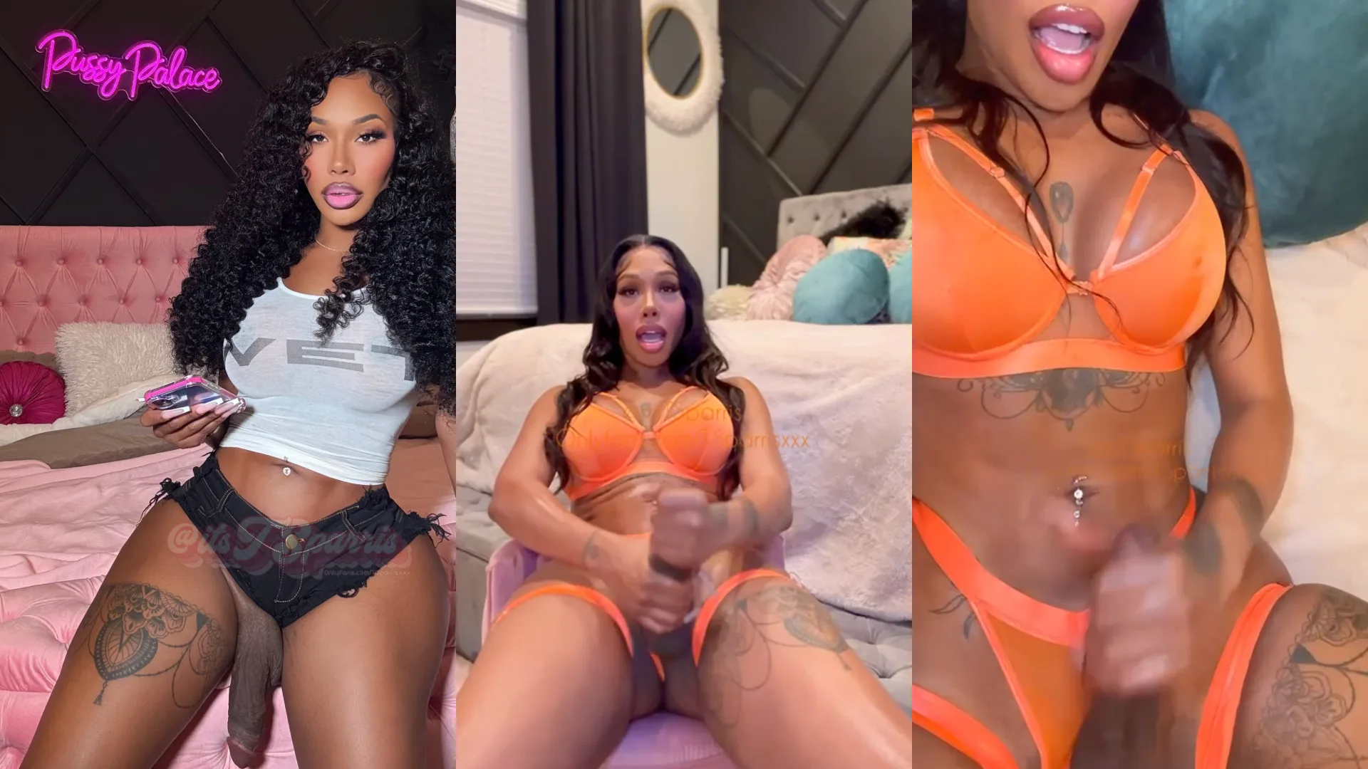 Tsparrisxxx Plays W Her Monster Cock