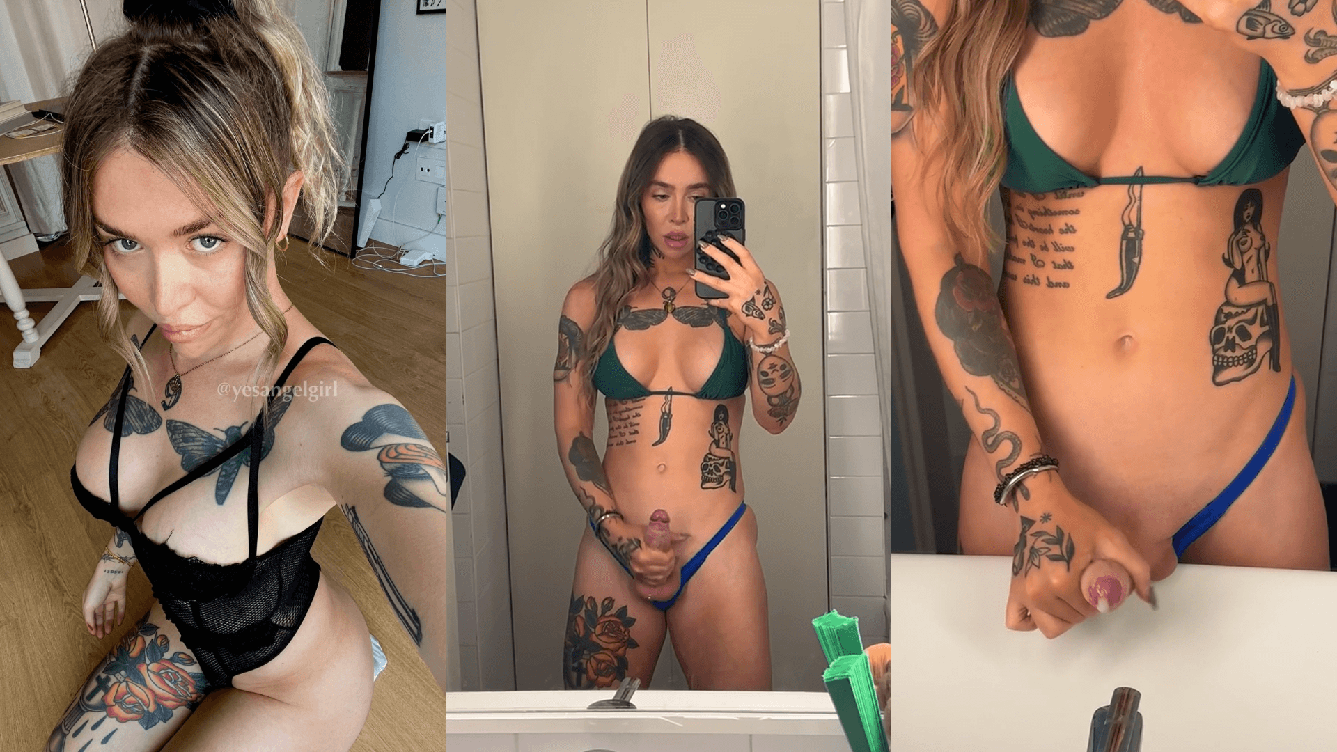 Yesangelgirl Quick Bathroom Cumshot